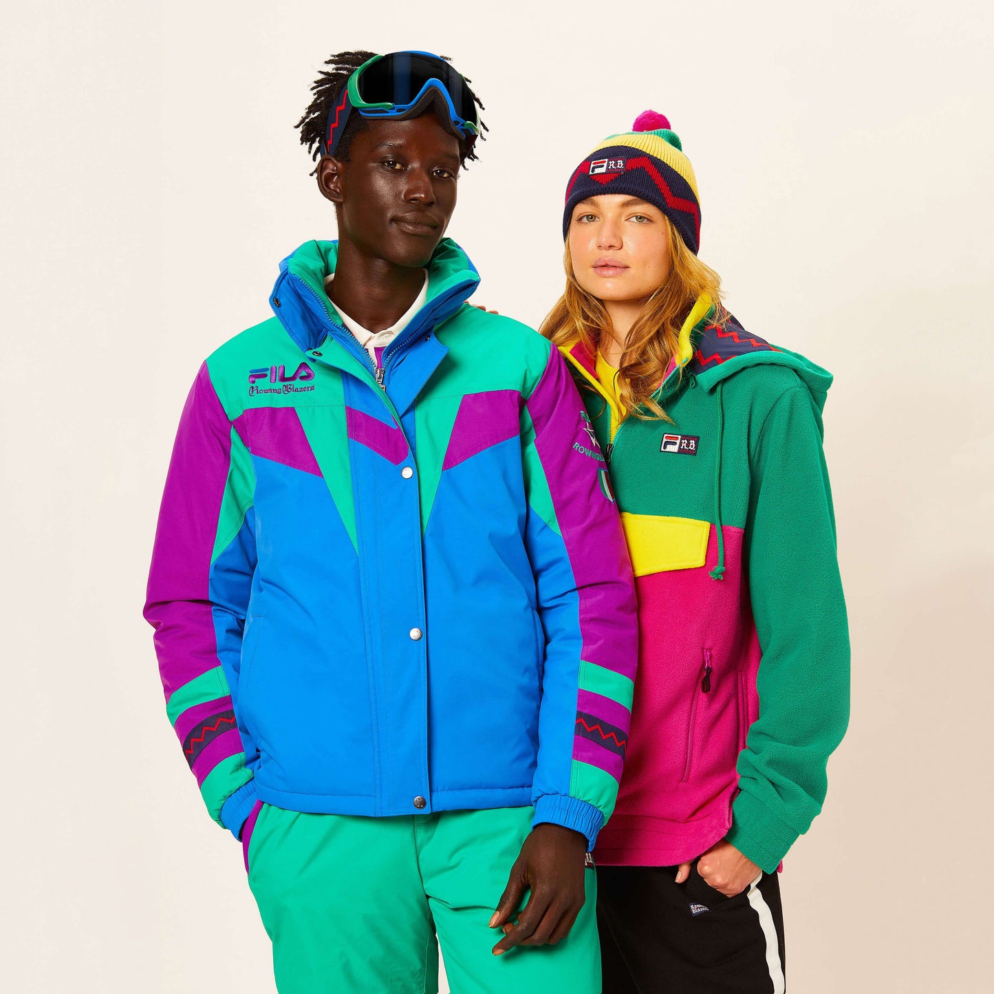 Rowing Blazers x FILA Half-Zip Fleece Jacket