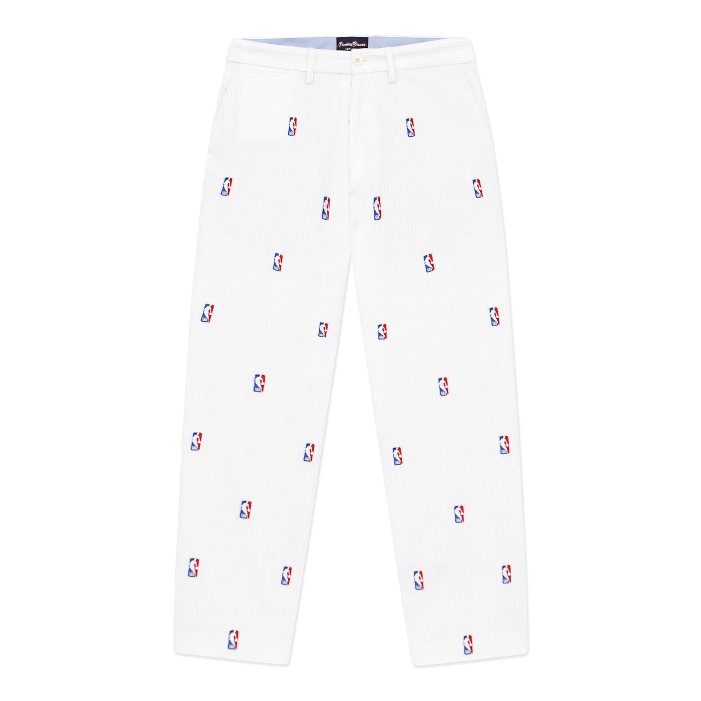 Rowing Blazers x NBA White Corduroy Trousers
