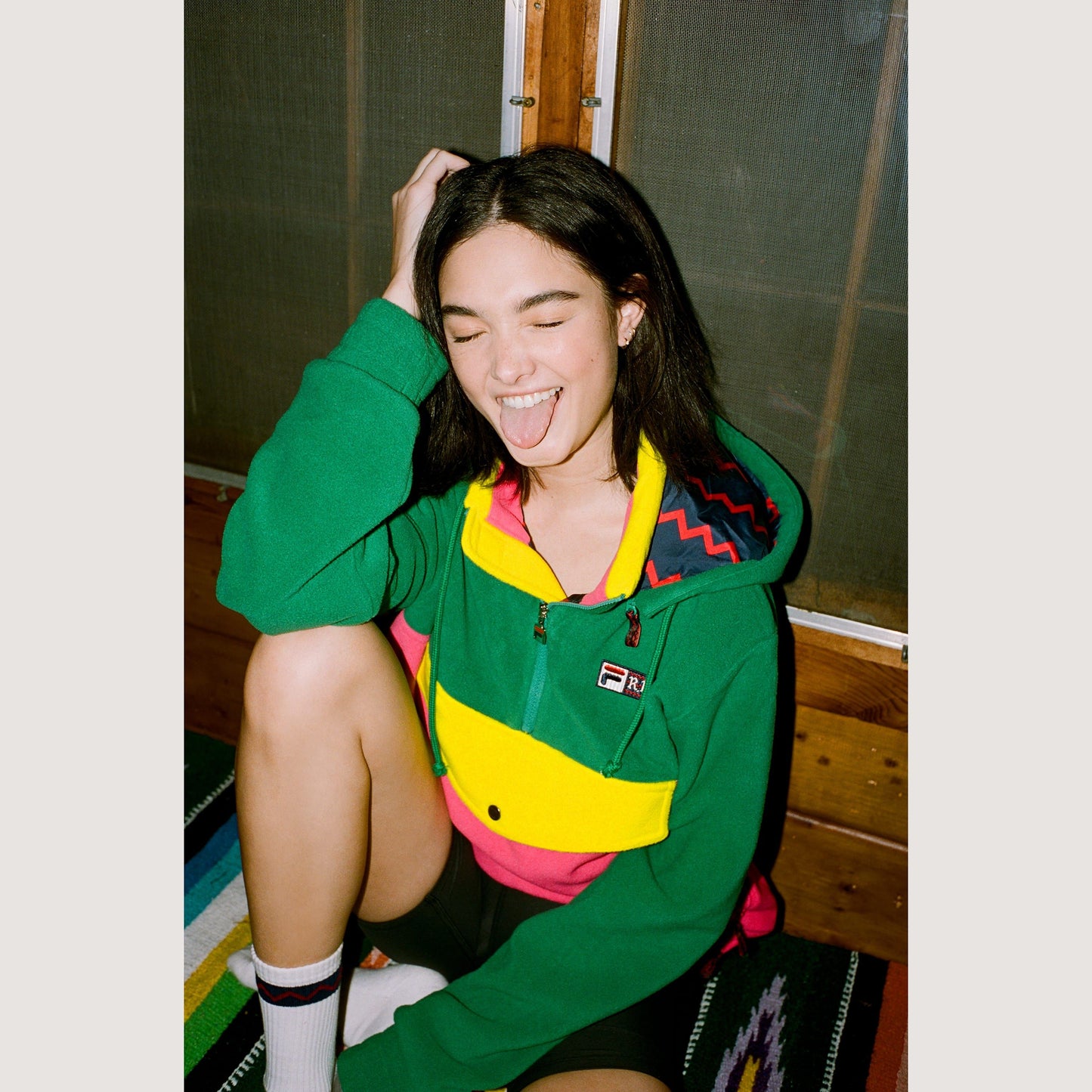 Rowing Blazers x FILA Half-Zip Fleece Jacket