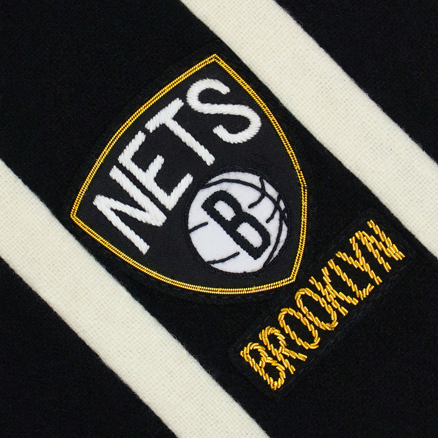 Rowing Blazers x NBA Brooklyn Nets Schoolboy Scarf