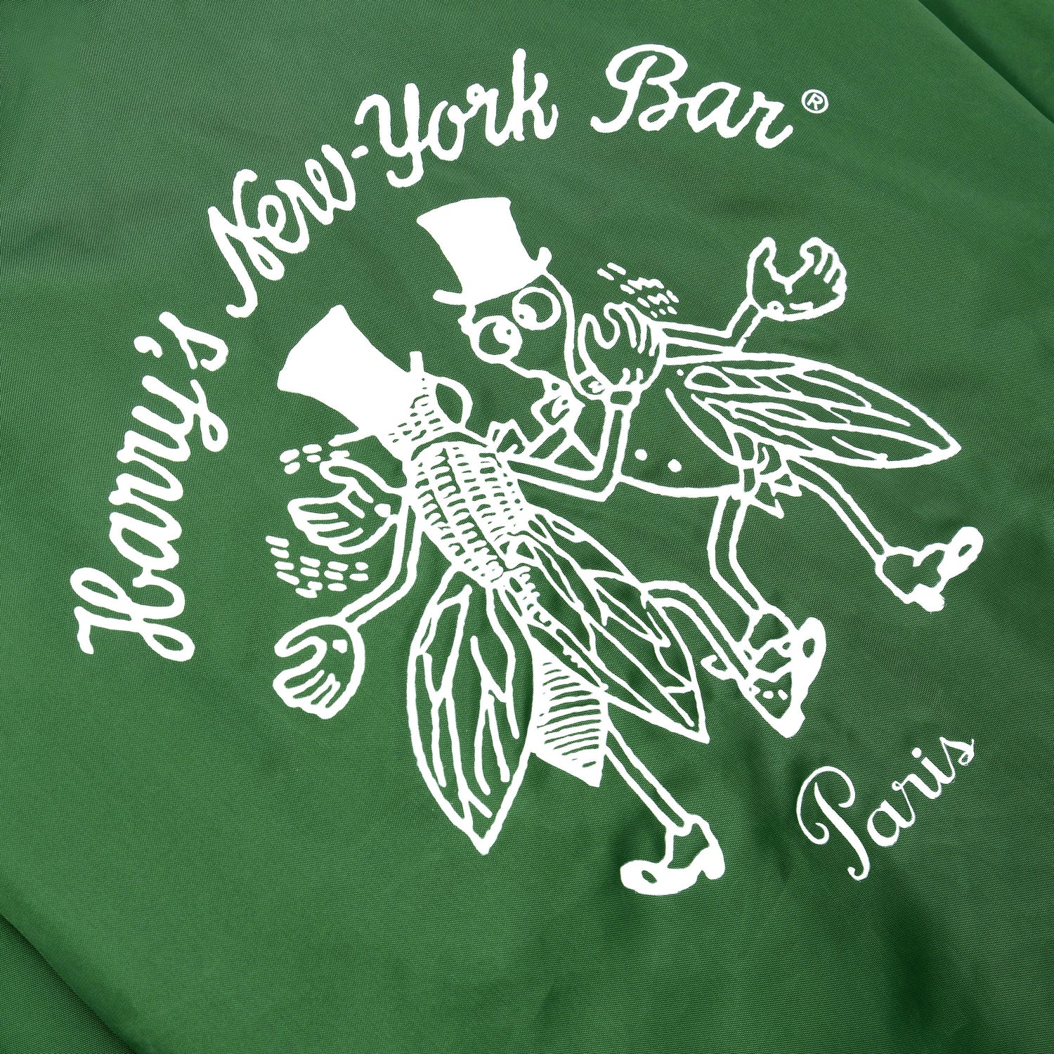 Harry's famous bar flies motif.