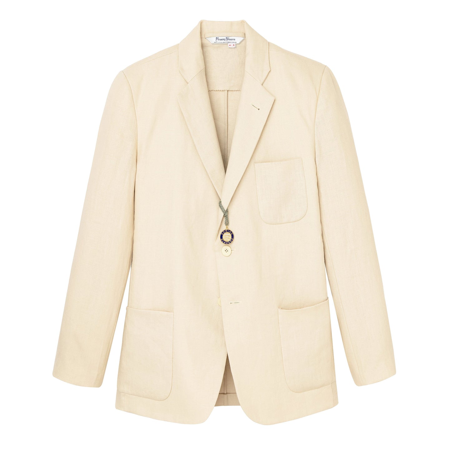 Cream Linen Jacket