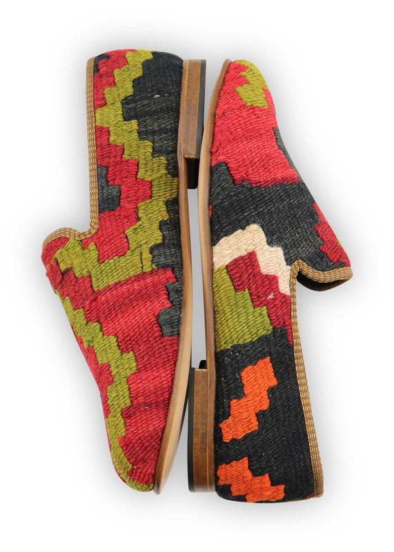 One of a kind loafers handmade from Turkish carpets.