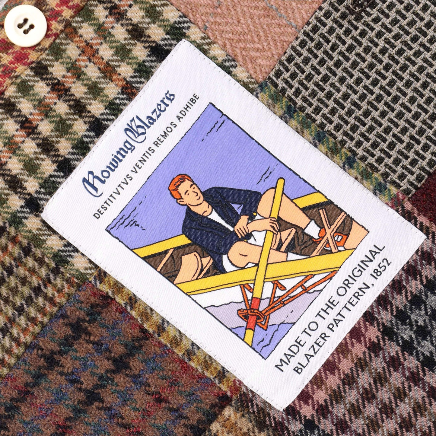 Patchwork Tweed Jacket