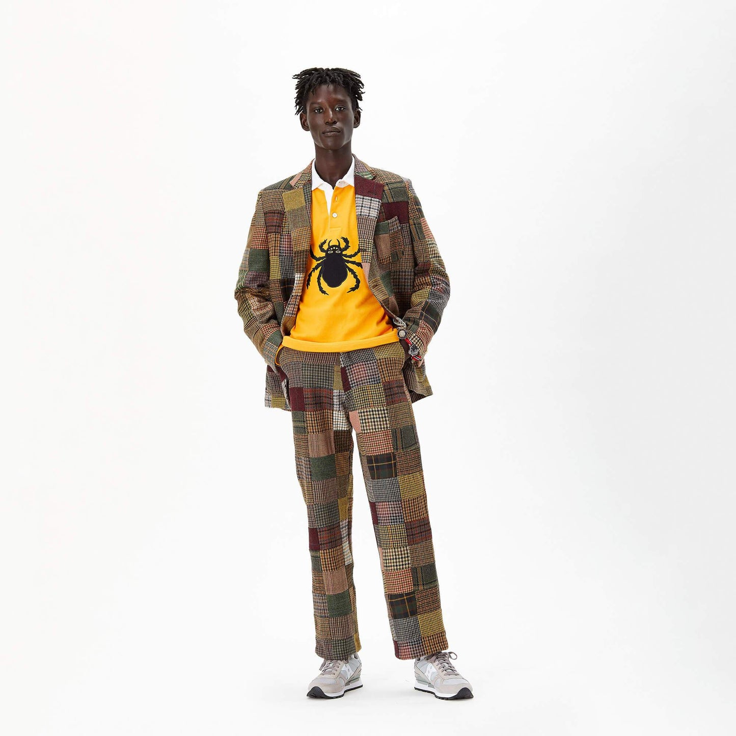 Patchwork Tweed Jacket