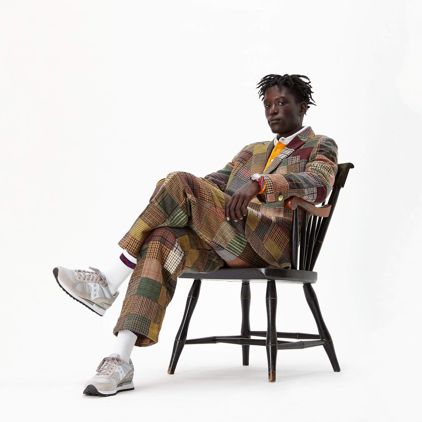 Patchwork Tweed Jacket