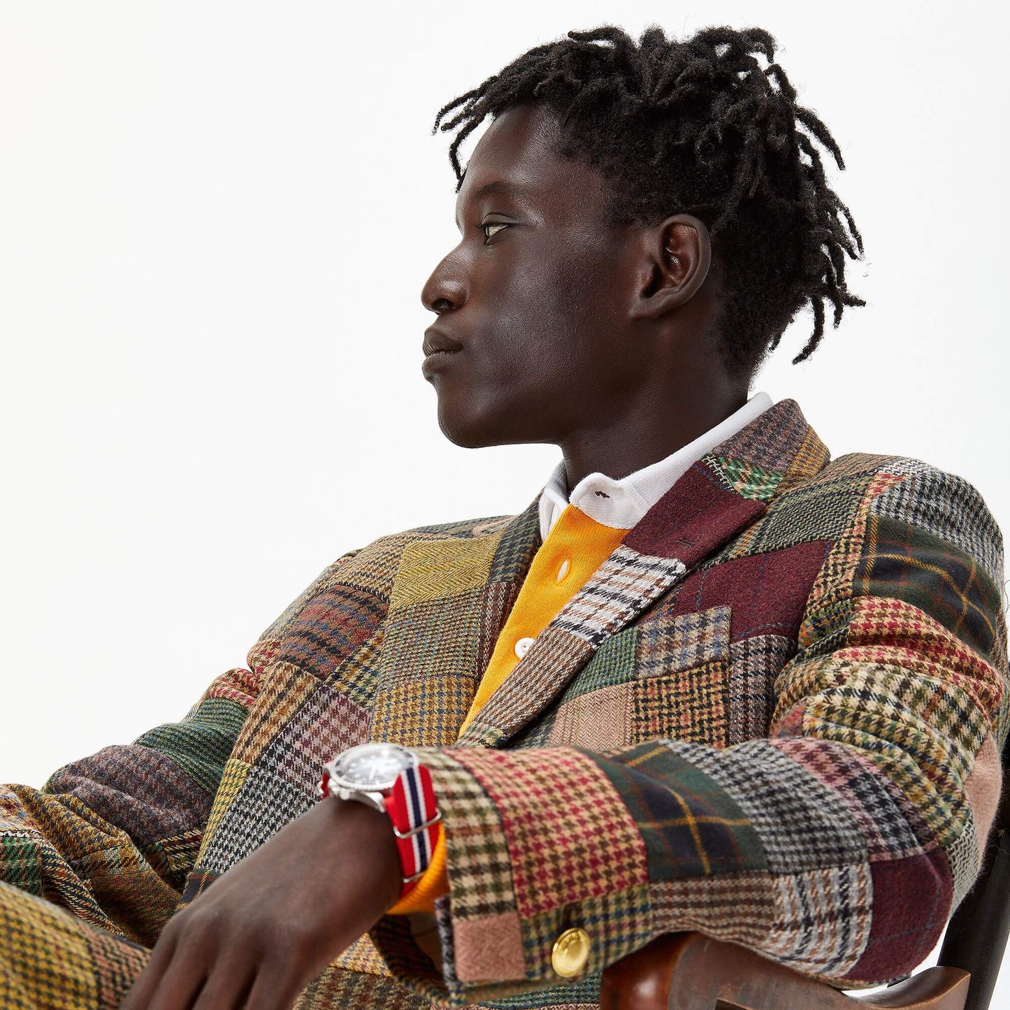 Patchwork Tweed Jacket