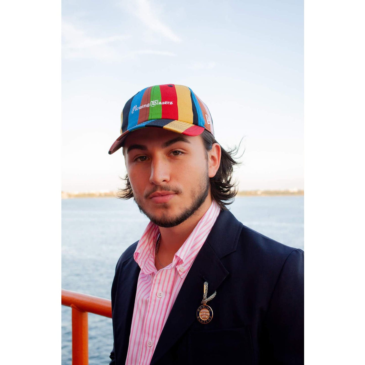 Rowing Blazers x New Era Croquet Stripe Hat