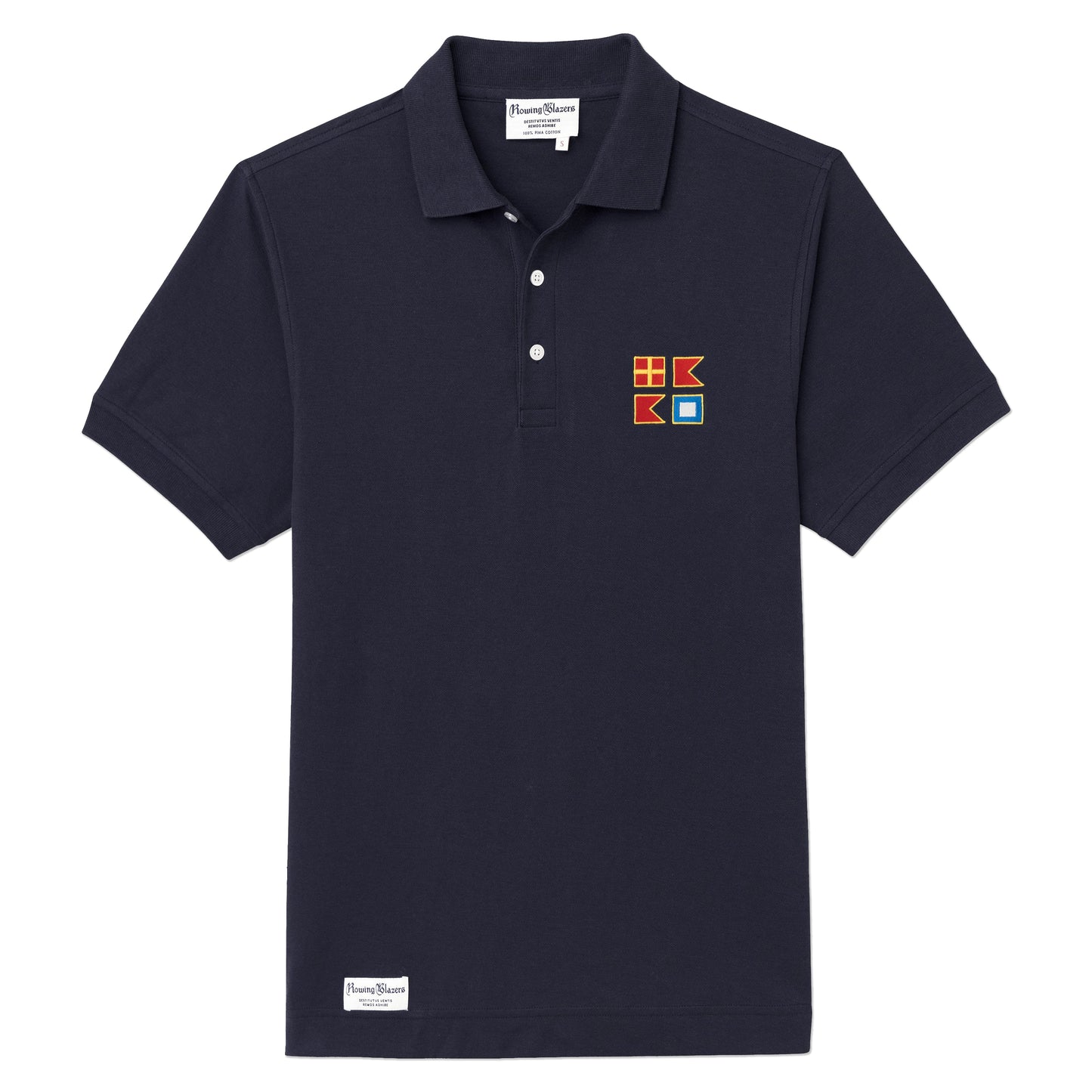 Rowing Blazers X Beams Plus Polo- Navy