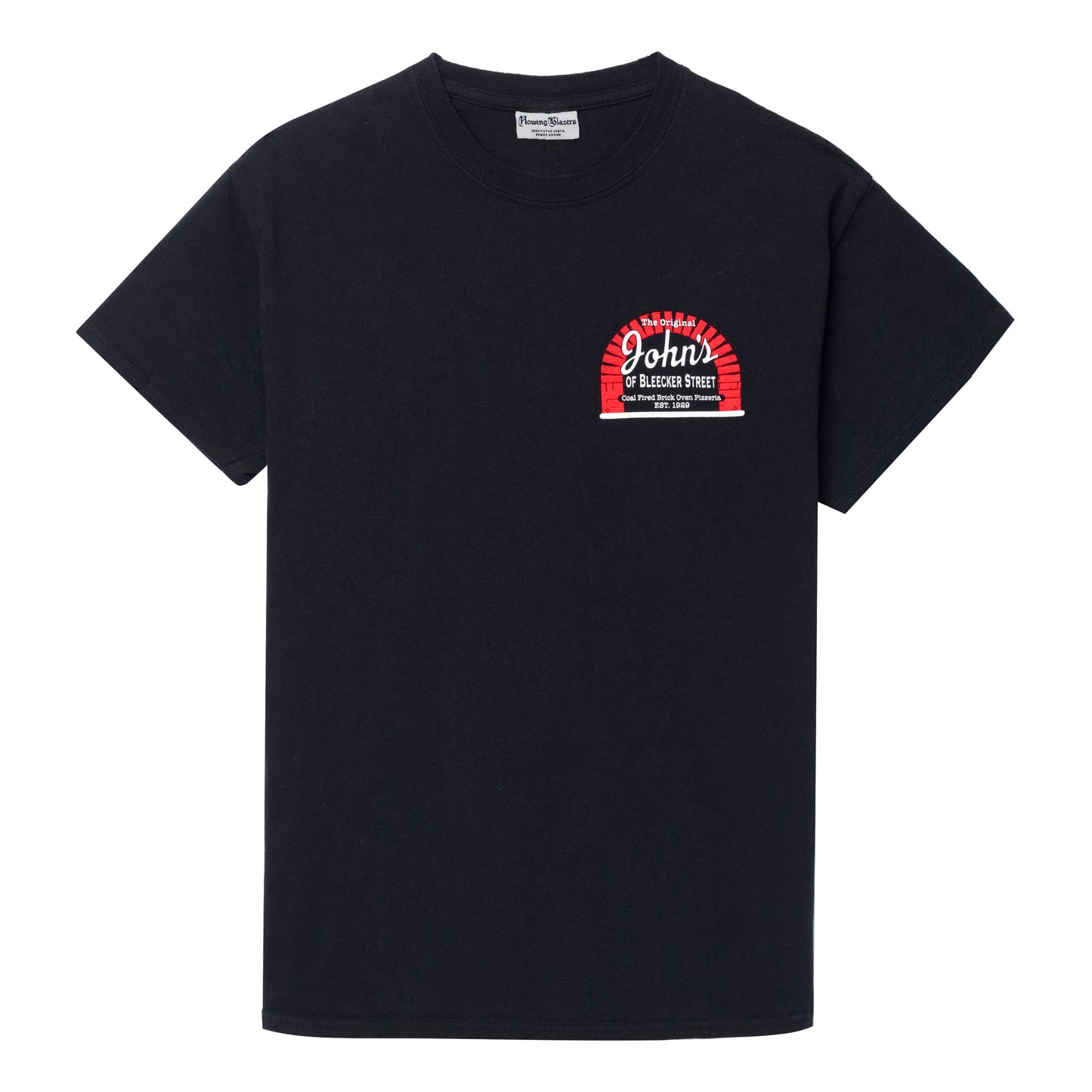 John's Pizzeria of Bleecker Street Black T-Shirt