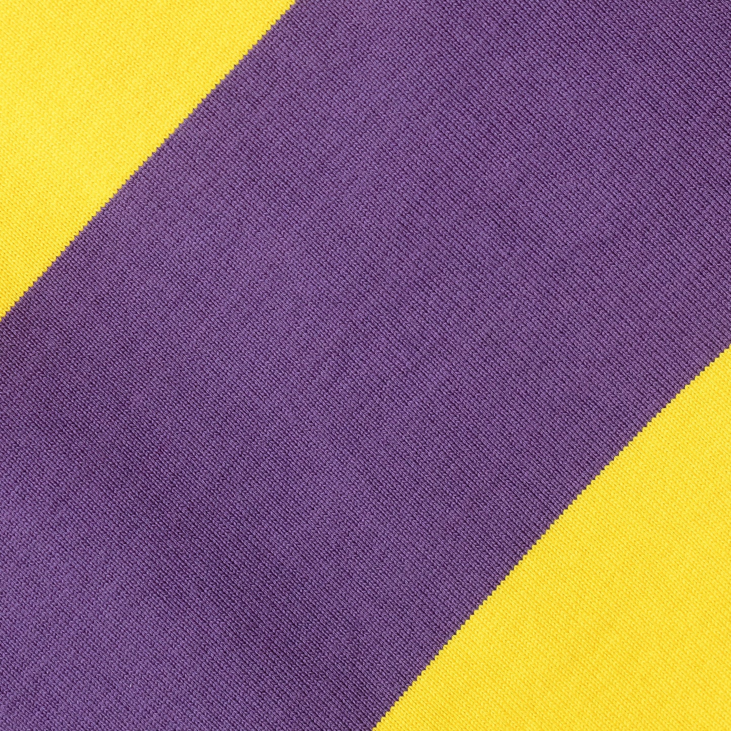 Purple and gold horizontal stripes.