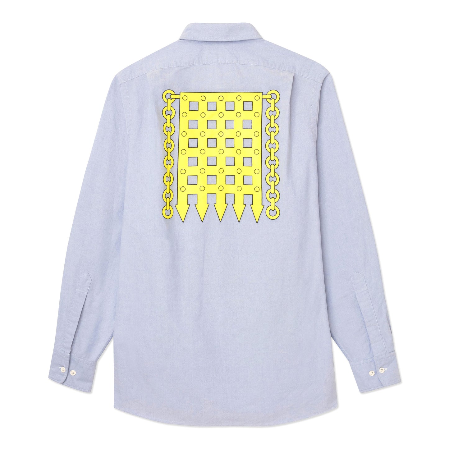 Blue Portcullis Oxford Shirt