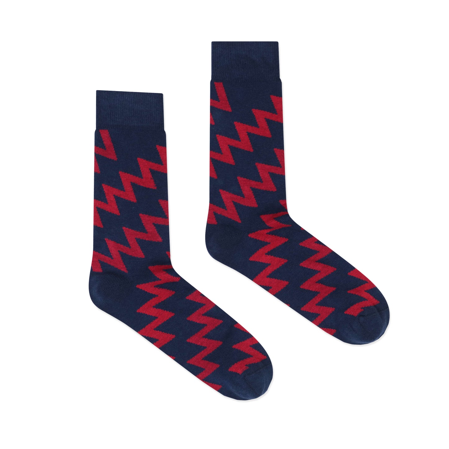 Zig-Zag Dress Socks
