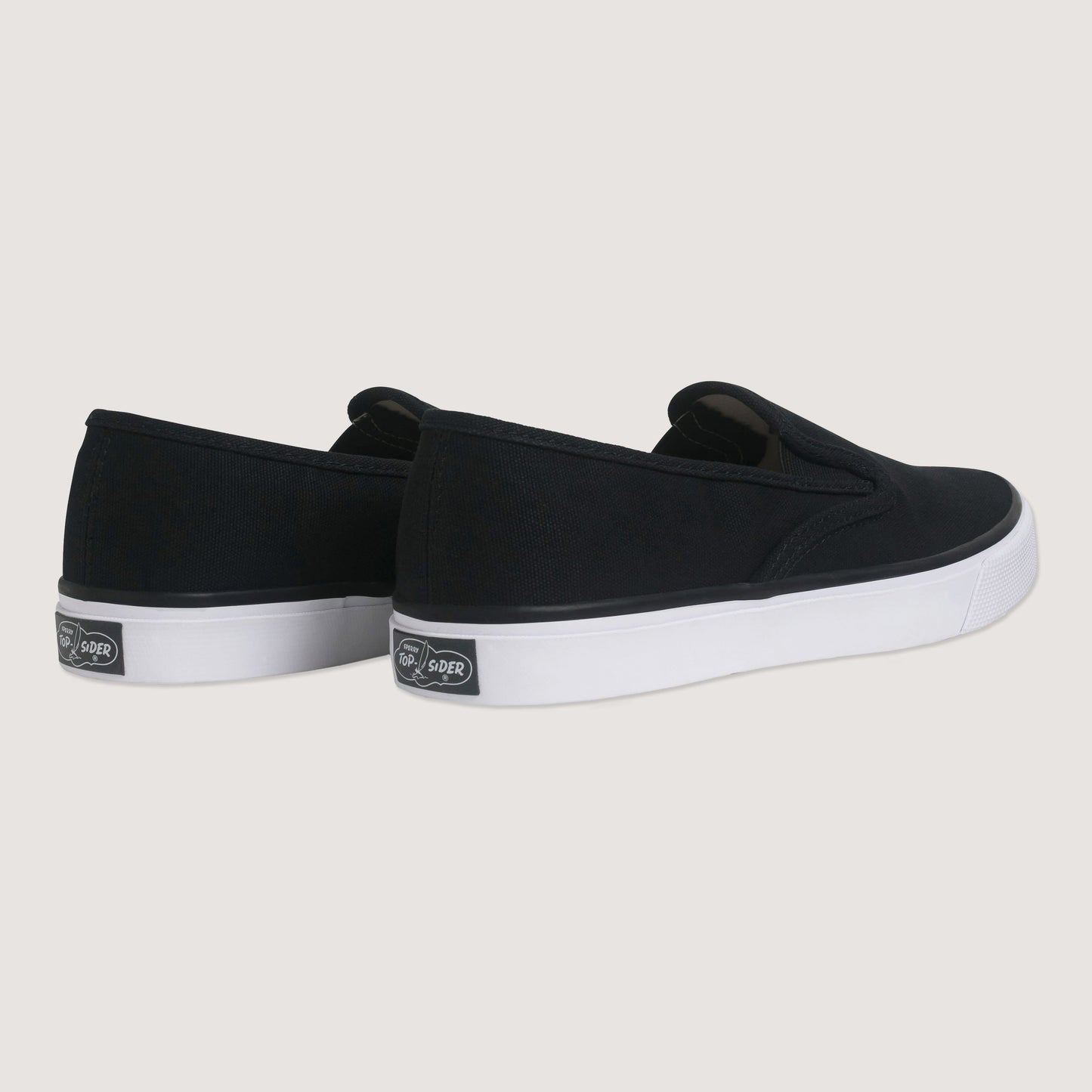 Unisex Cloud Slip On Deck Sneaker Black