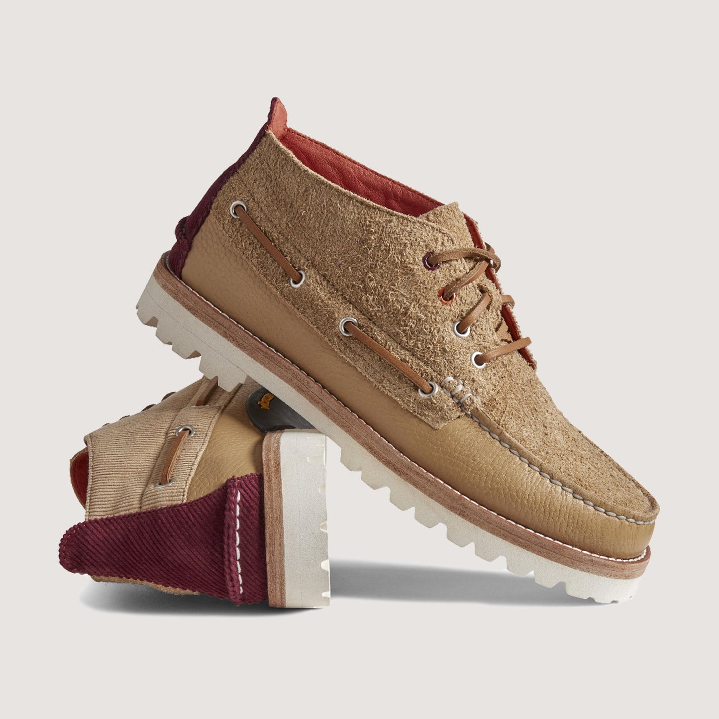 Men's Sperry Cloud Authentic Original Corduroy Chukka Tan