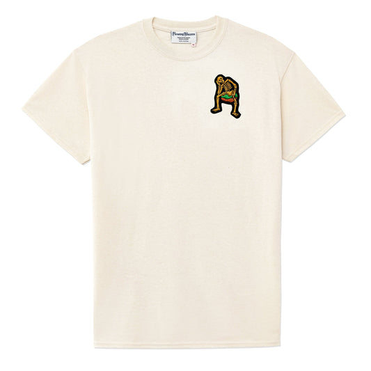 Derry Bones Cream Short Sleeve Tee