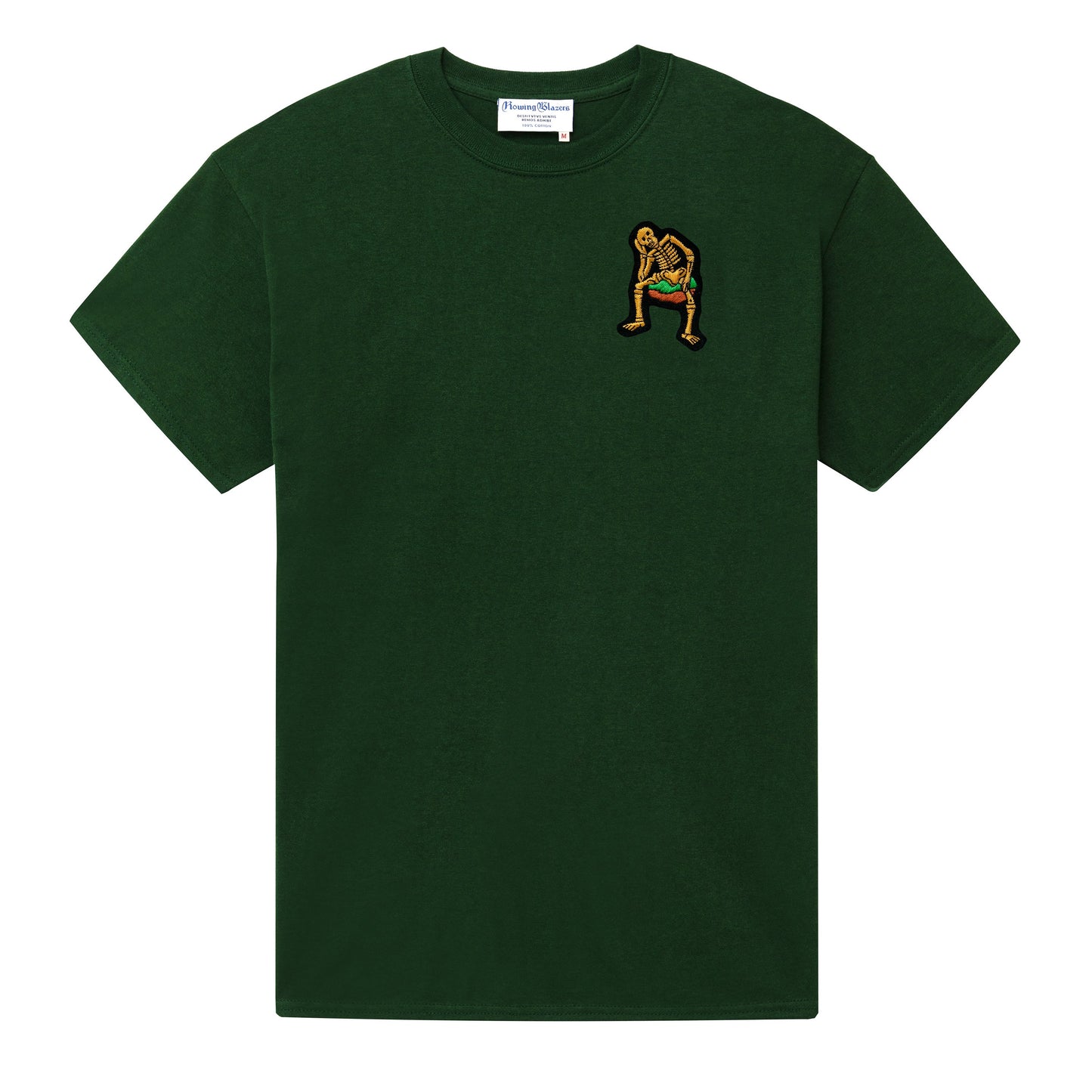 Derry Bones Green Short Sleeve Tee