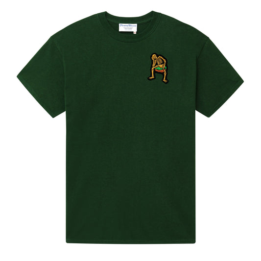 Derry Bones Green Short Sleeve Tee