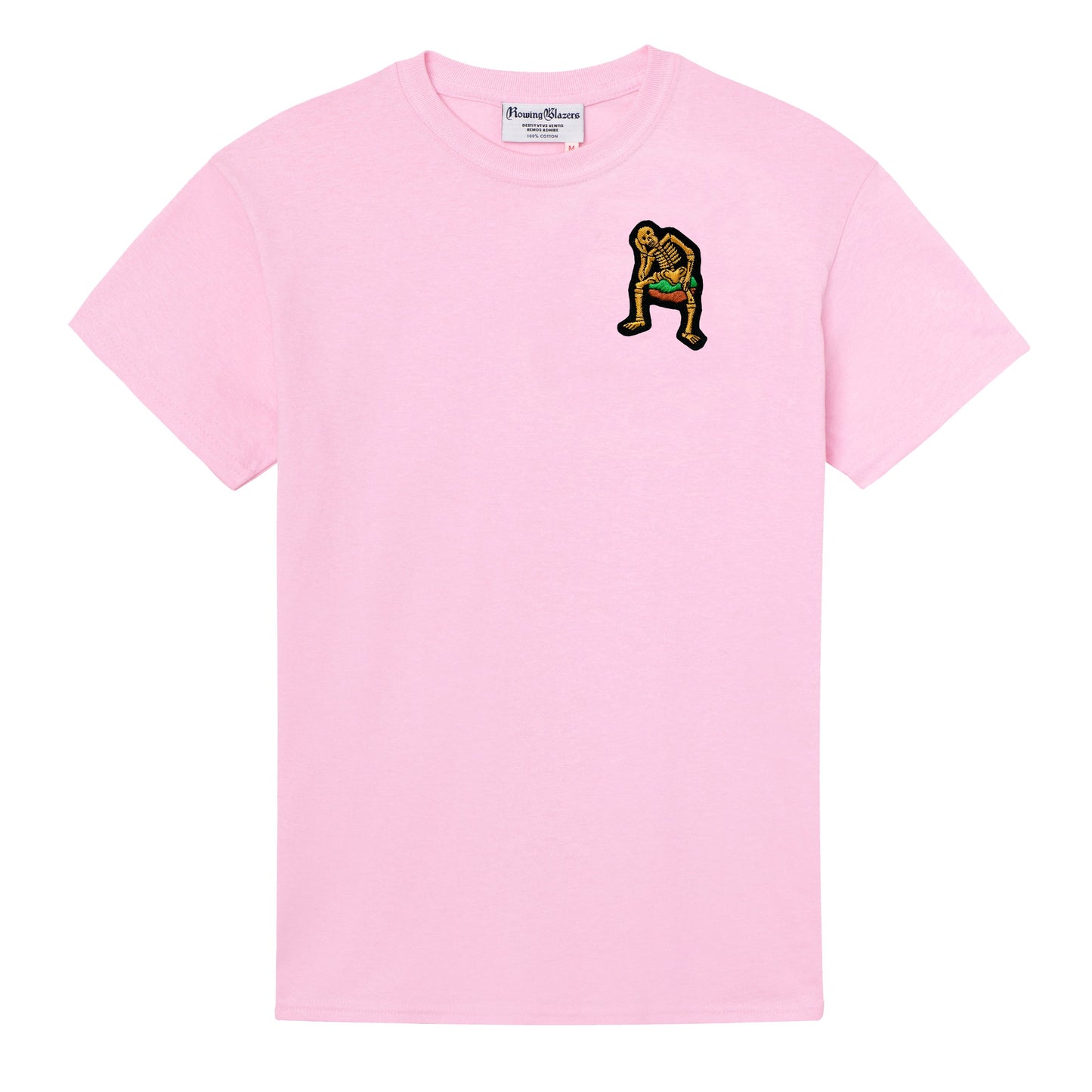 Derry Bones Pink Short Sleeve Tee