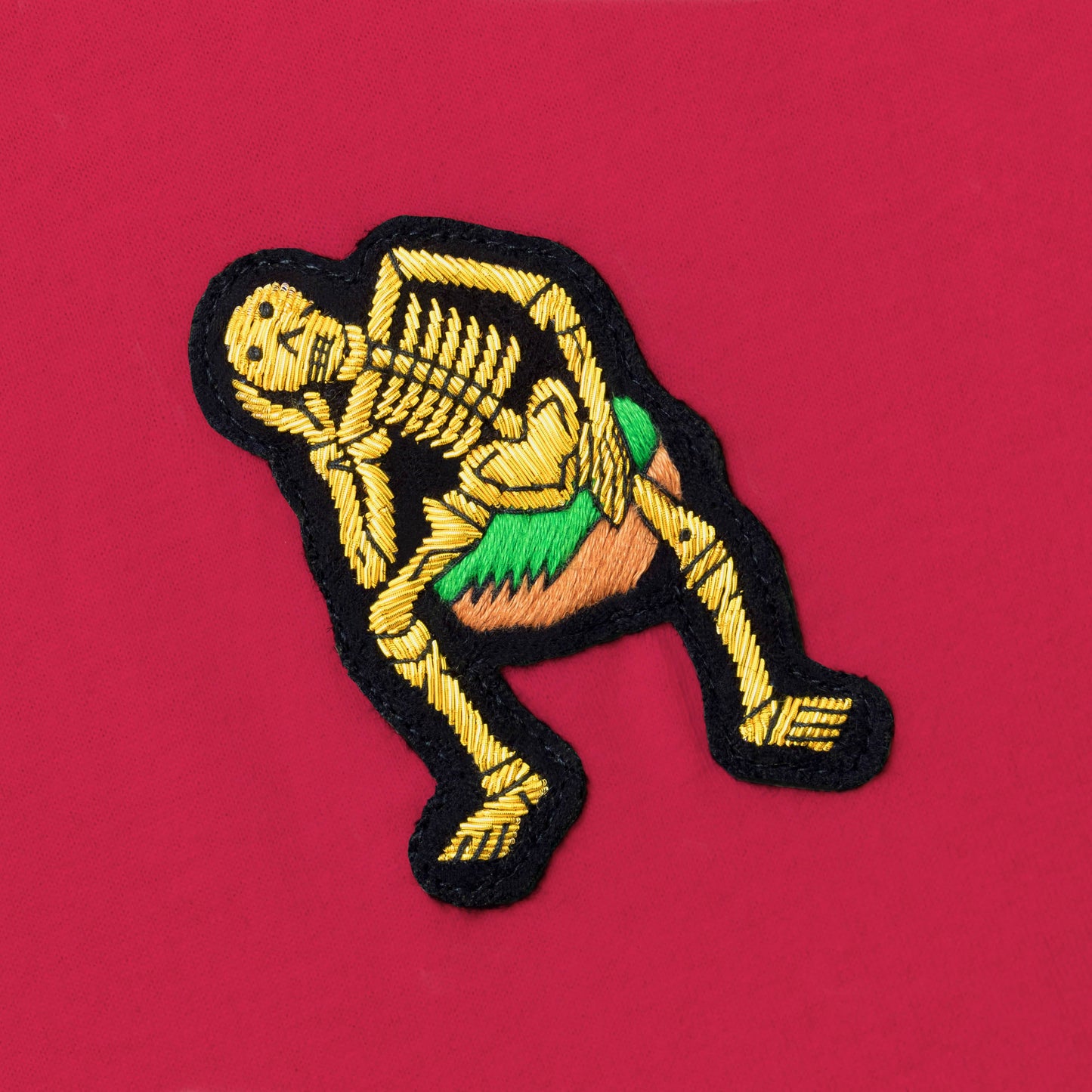 Derry Bones Red Short Sleeve Tee