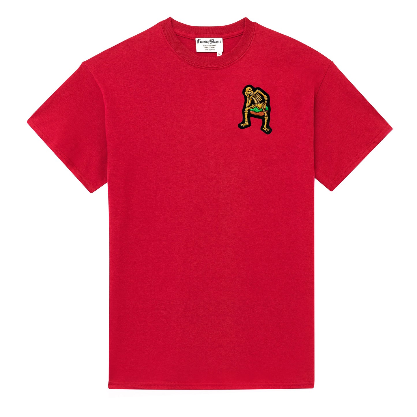 Derry Bones Red Short Sleeve Tee