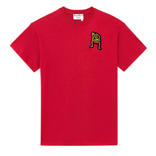 Derry Bones Red Short Sleeve Tee