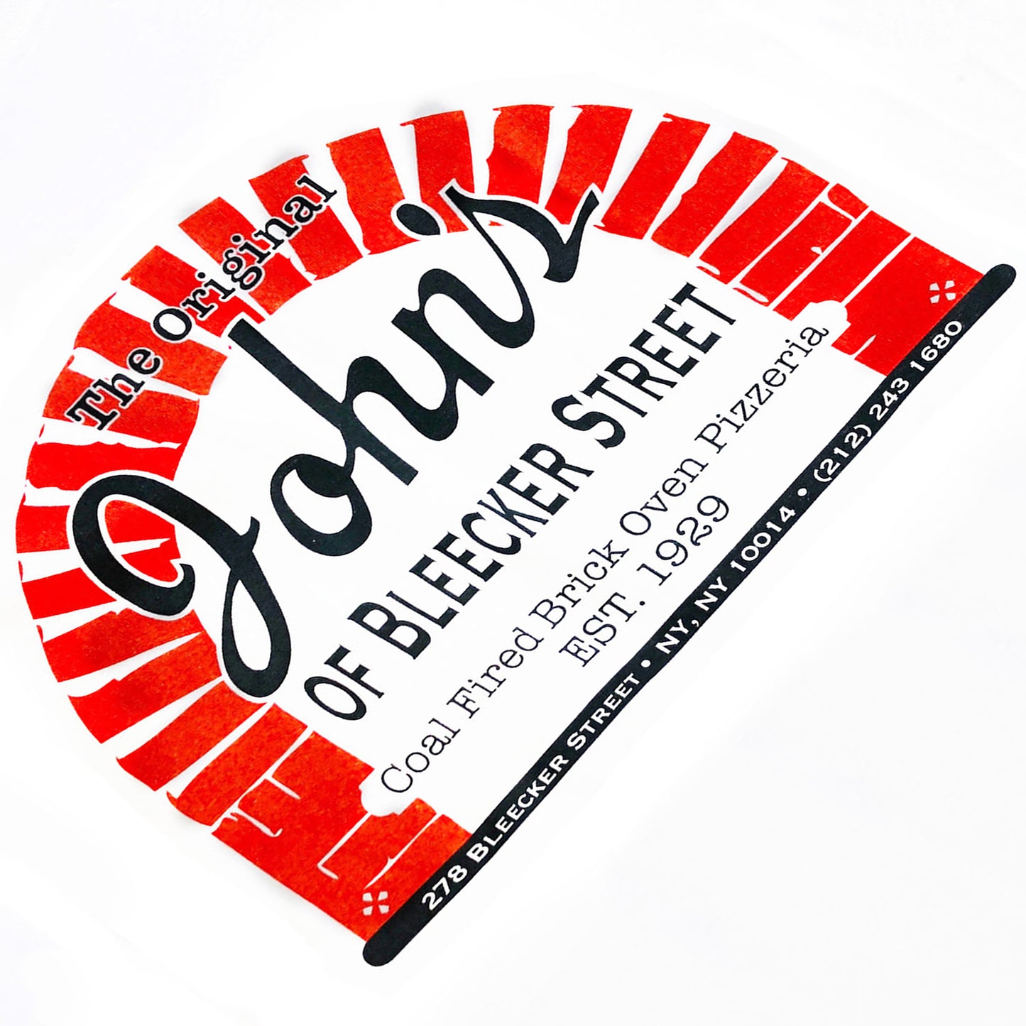 John's Pizzeria of Bleecker Street White T-Shirt
