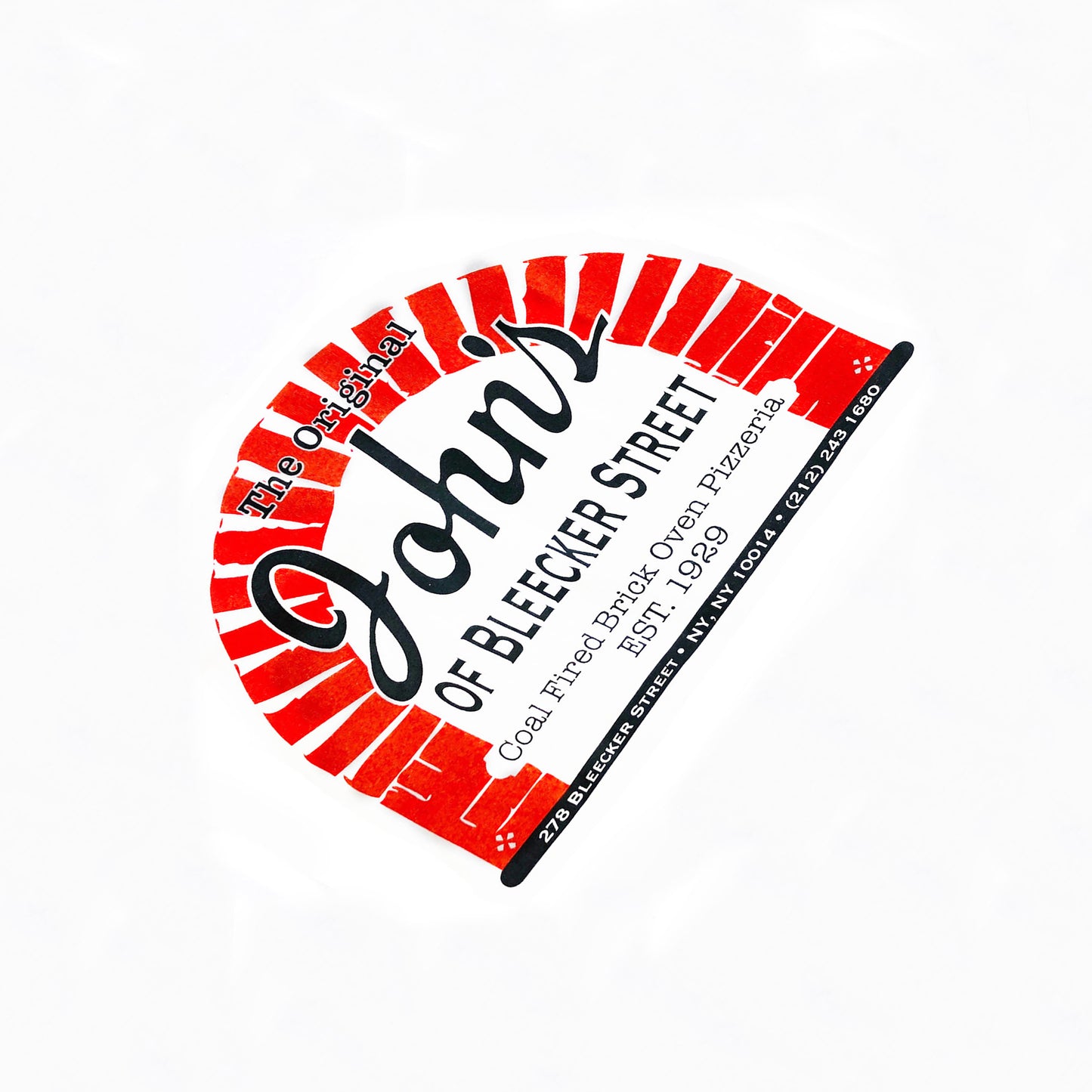 John's Pizzeria of Bleecker Street White T-Shirt