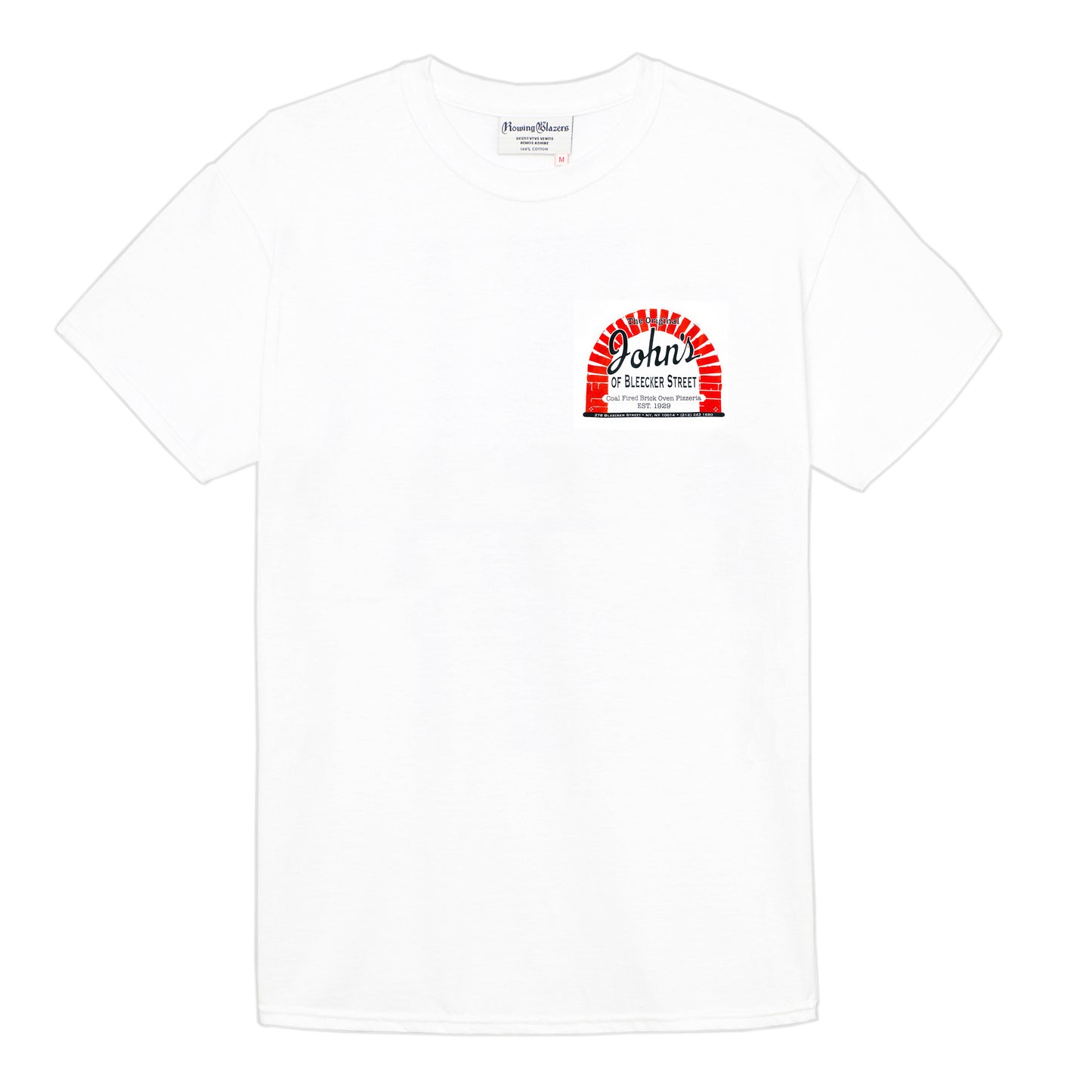 John's Pizzeria of Bleecker Street White T-Shirt