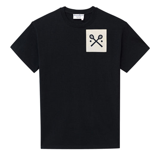 Black Racquets Short Sleeve Tee