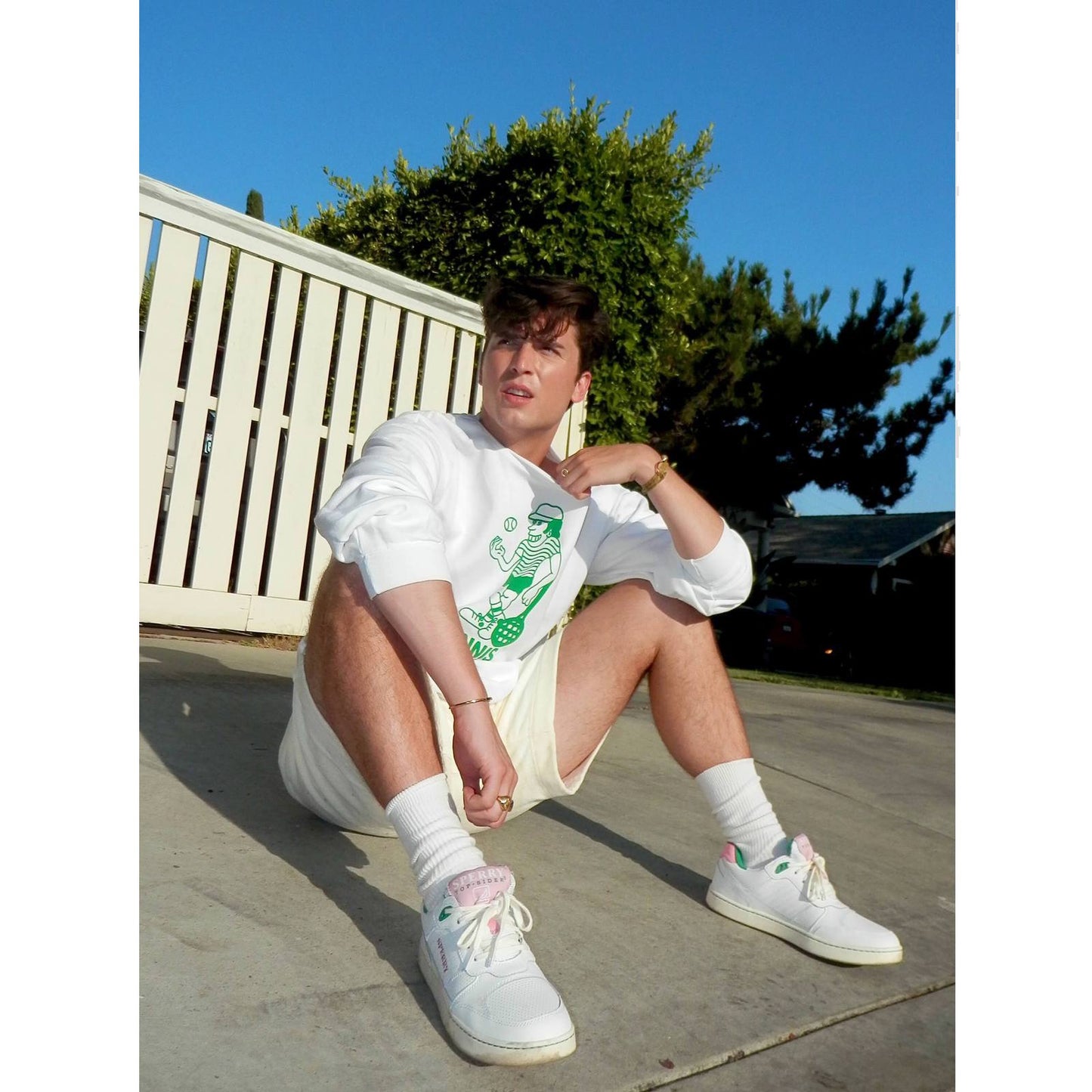 Tennis Anyone? Crewneck Sweatshirt