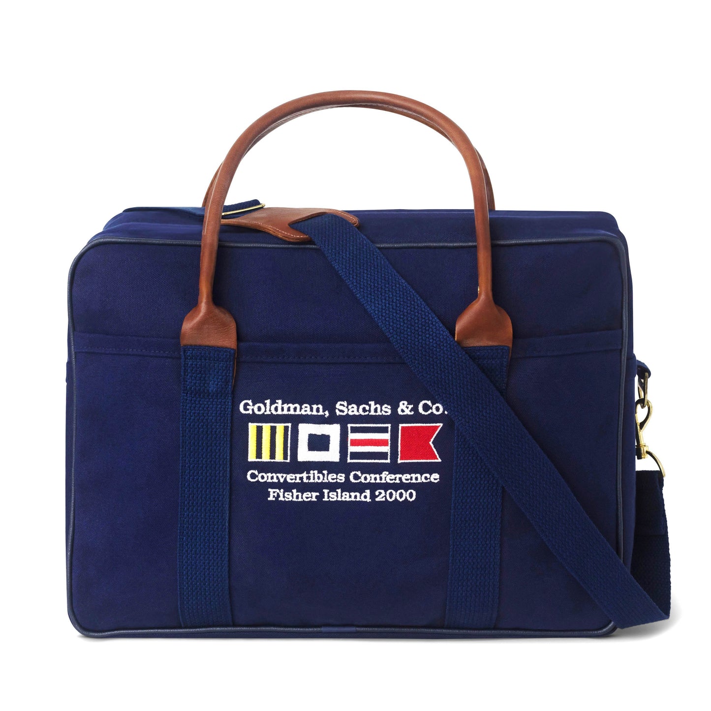 Vintage Goldman, Sachs & Co. Overnight Bag