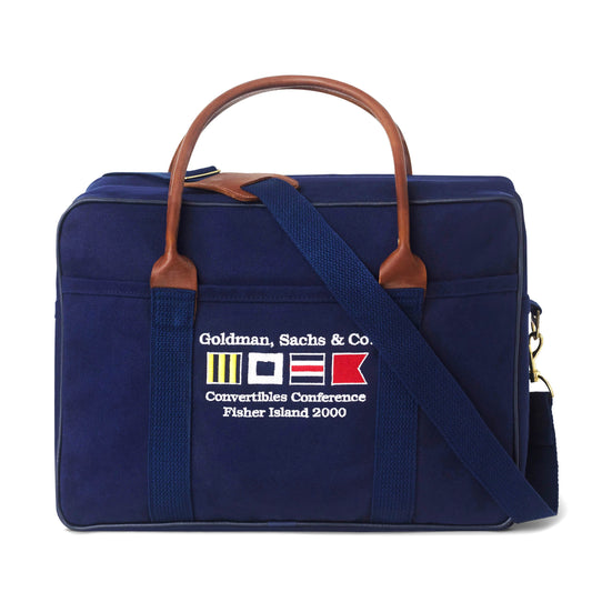 Vintage Goldman, Sachs & Co. Overnight Bag
