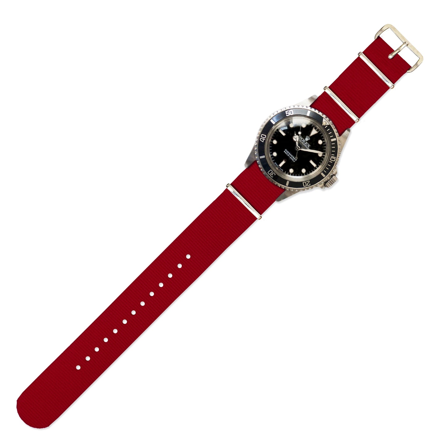 Watch Strap in Burgundy