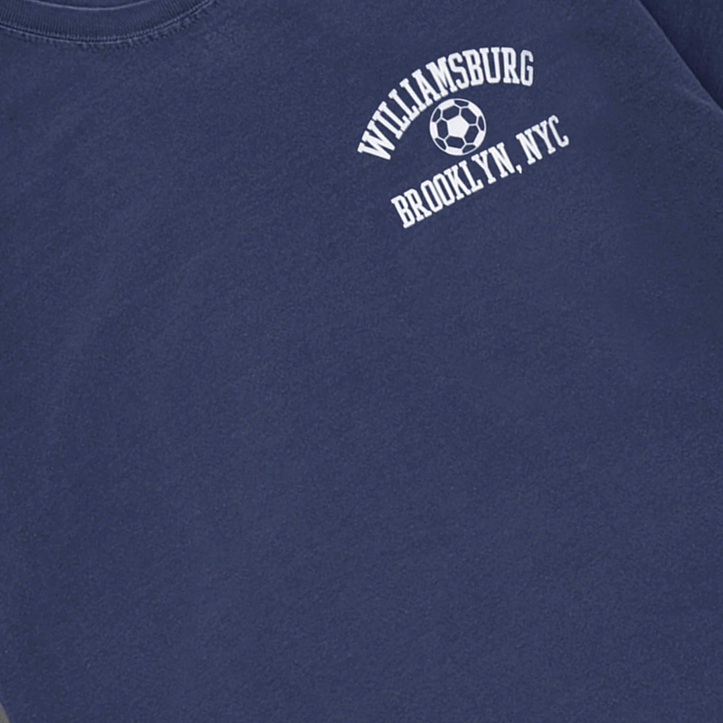Williamsburg, Brooklyn Soccer Club Overdye Tee