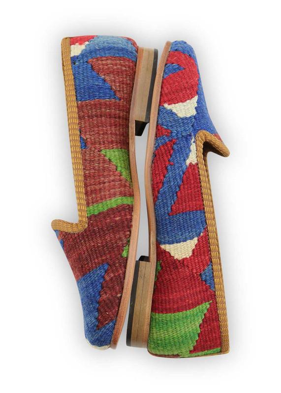 One of a kind loafers handmade from Turkish carpets.