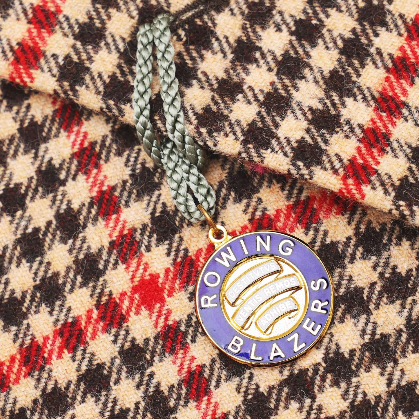 Gun Check Tweed Diana Blazer