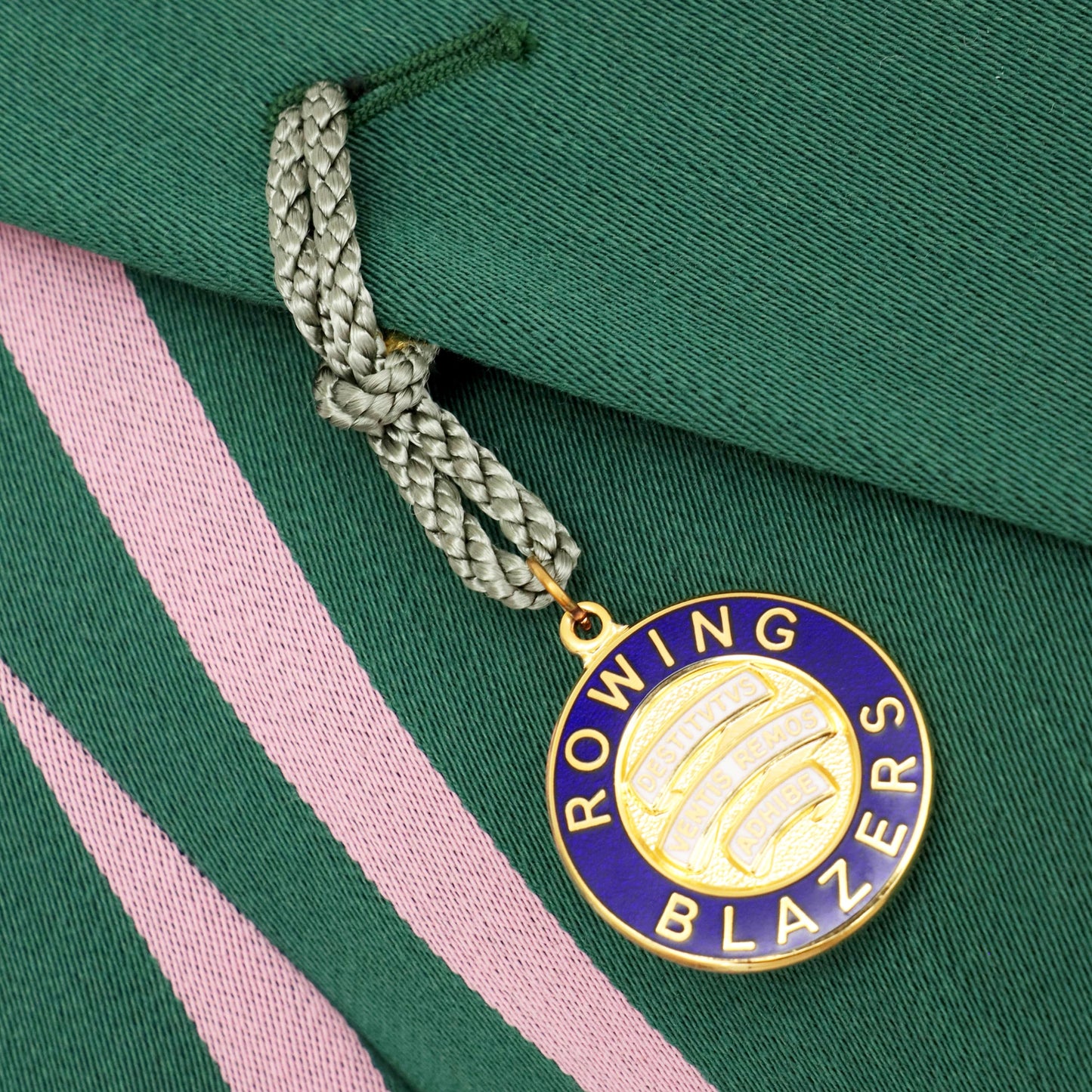 Green and Pink "1980 Stripe" Diana Blazer