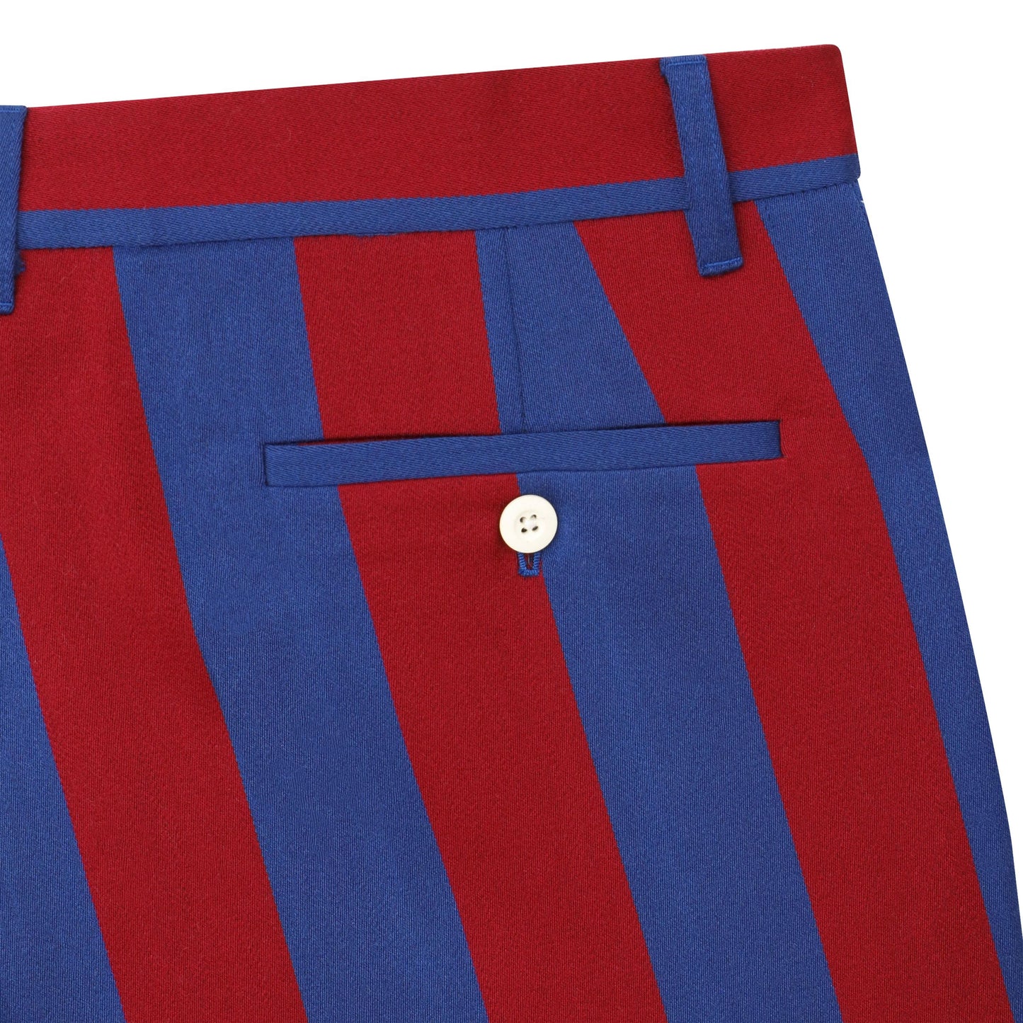 Red and Navy "Guards Stripe" Trousers