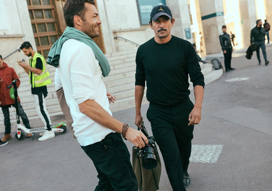 Haider Ackermann in RB (Spotted at Paris Fashion Week)