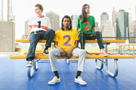 The Original Number Tee (High-tension cotton jersey tees, worn in the sport of polo and subverted by London youth culture.)