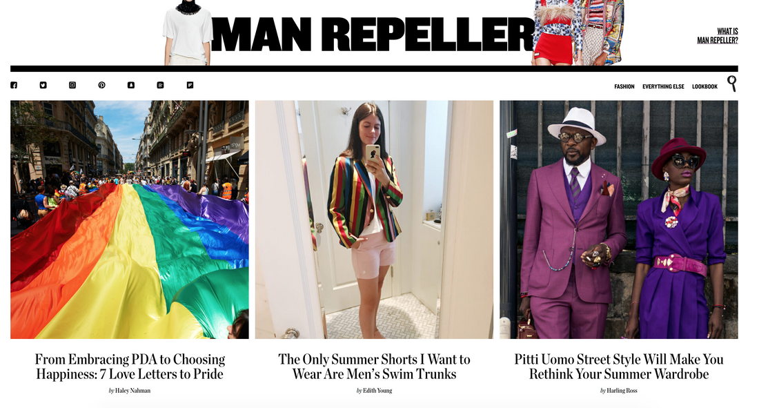 The Blazer and Trunks Look (Rowing Blazers featured on Man Repeller)