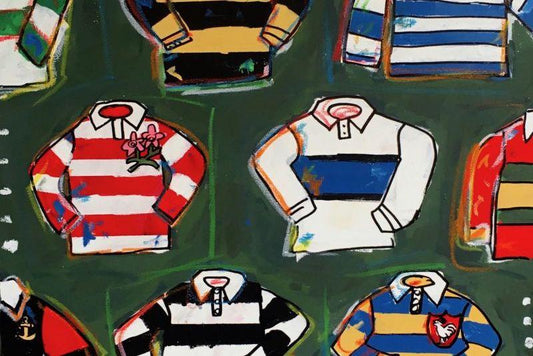 Original Works by American artist Brian Nash (Inspired by the world of Rowing Blazers)