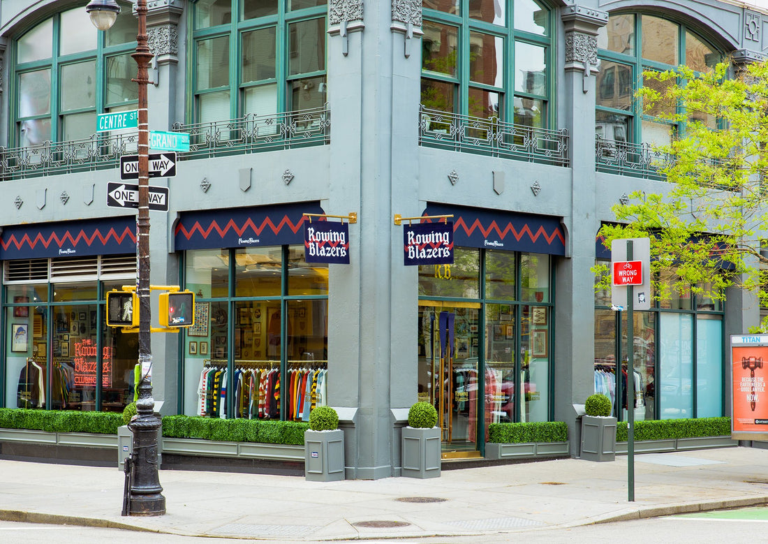 The Rowing Blazers Clubhouse (Our pop-up is now a real shop!)