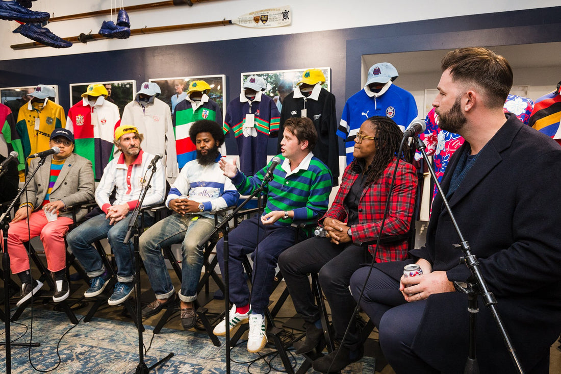 "A Celebration of the Rugby" (Photos from the event at 161 Grand Street)