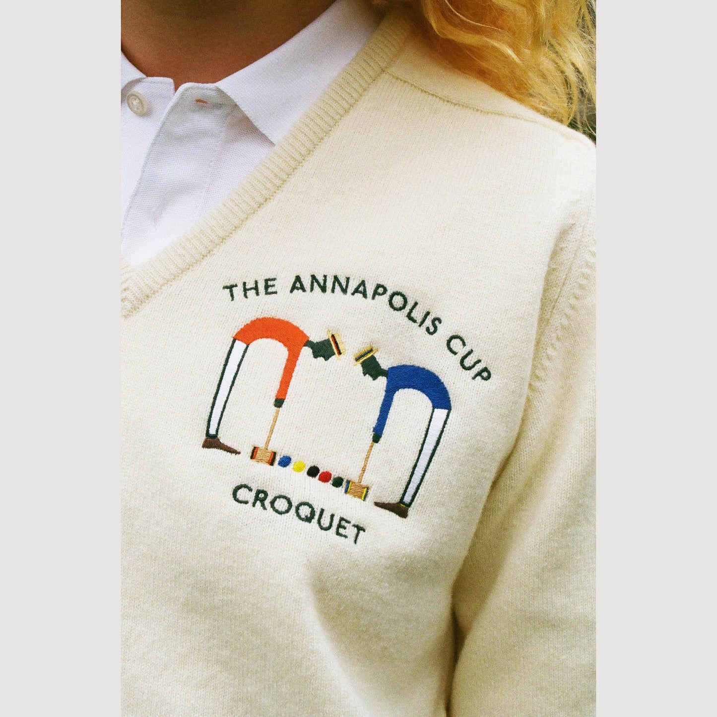 100% Lambswool Sweater (The Annapolis Cup Sweater)