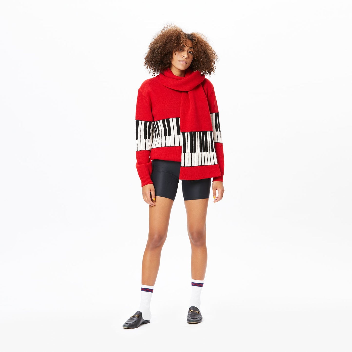 Gyles & George Women's Piano Sweater