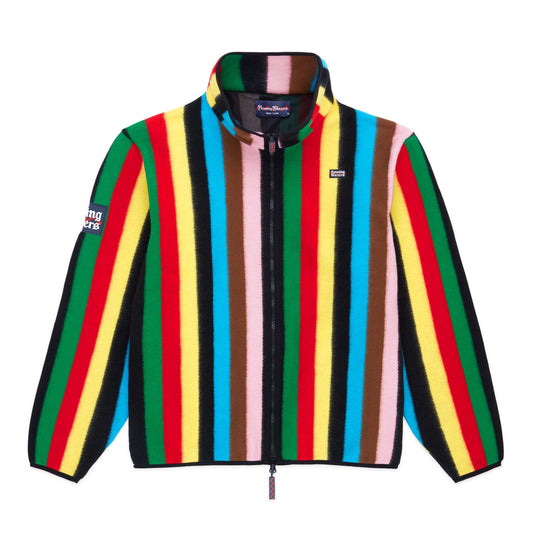 Croquet Stripe Fleece Jacket