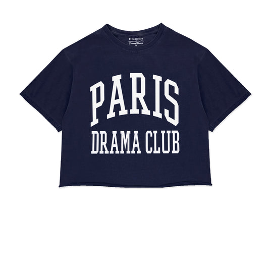 Paris Drama Club Cropped Tee