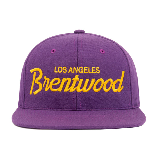 Brentwood Lakers Snapback Hat